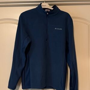 Columbia Navy Blue Half-Zip Fleece